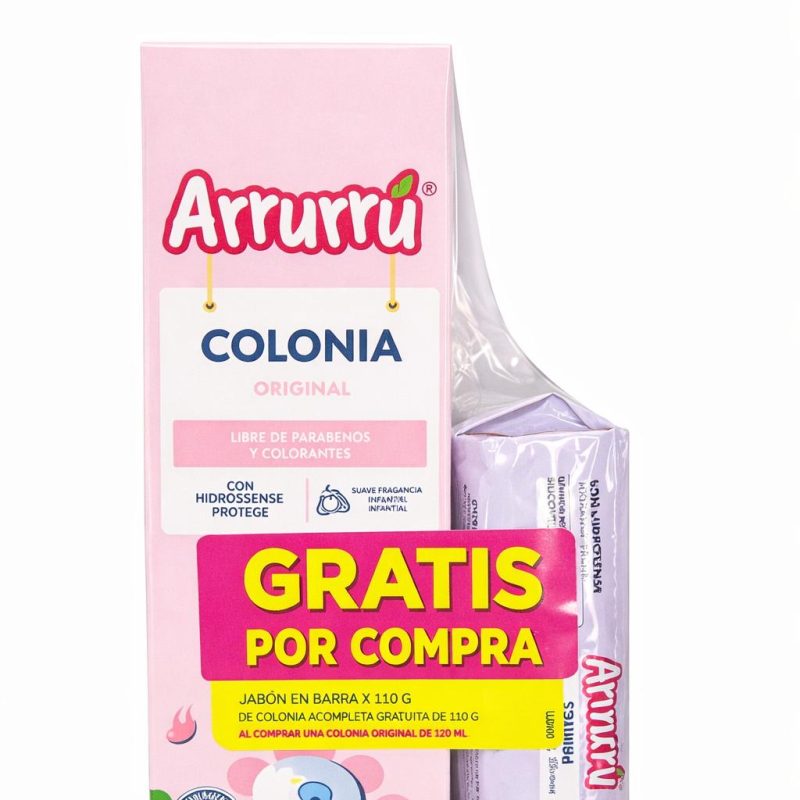 COLONIA + JABON ARRURU X120ML