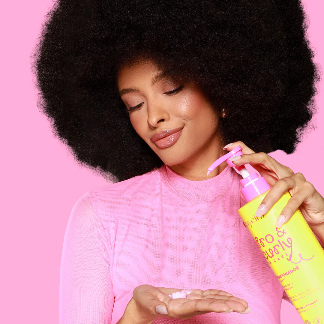 ACONDICIONADOR ANYELUZ AFRO Y CURLY X600ML - Imagen 2