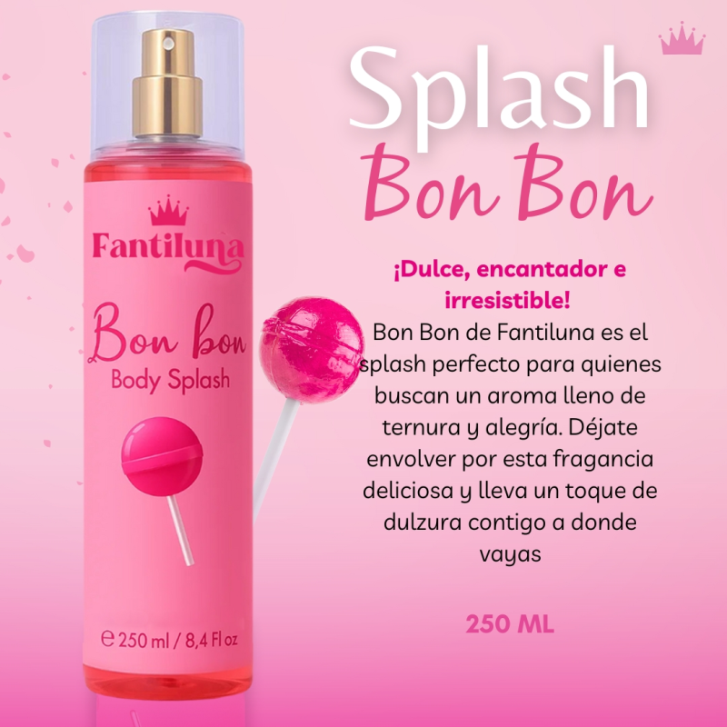 SPLASH FANTILUNA BON BON X250ML