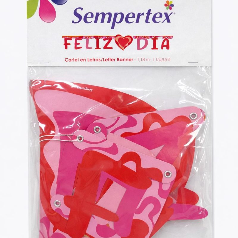 LETRERO FELIZ DIA