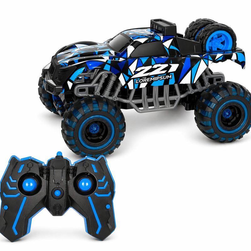 CARRO A CONTROL REMOTO AZUL