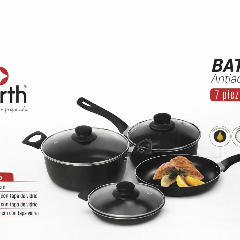 JUEGO DE BATERIA X7 PCS NORTH