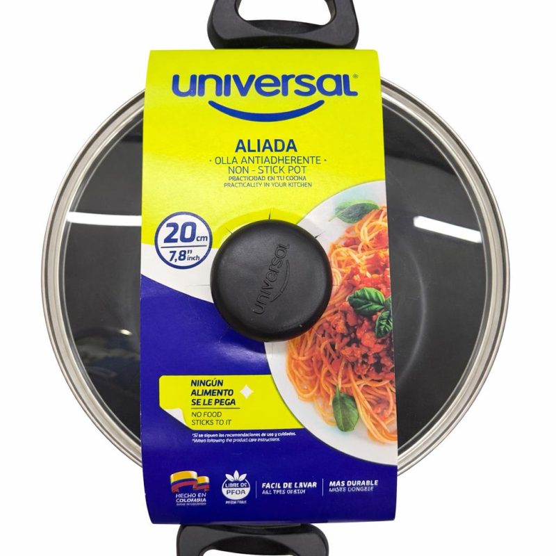 OLLA UNIVERSAL 20CM ANTIDHERENTE