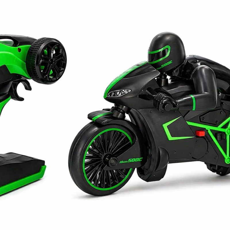 MOTO A CONTROL REMOTO VERDE