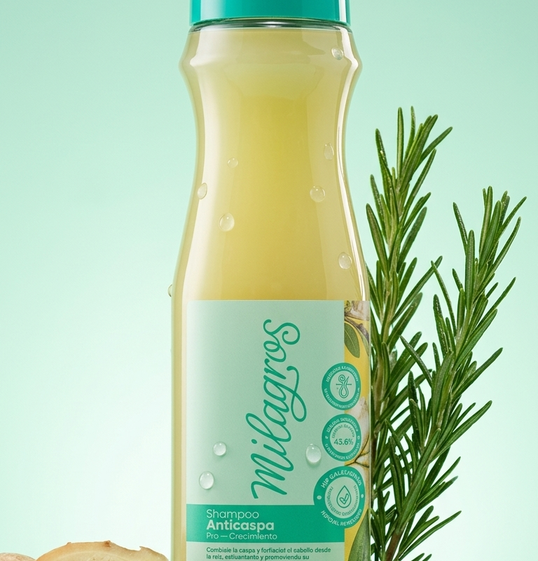 SHAMPOO ANTICASPA MILAGROS X450ML