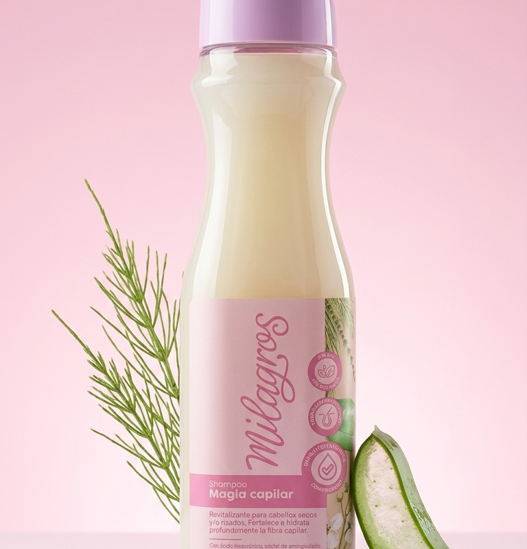 SHAMPOO MAGIA CAPILAR ( CON ACIDO HIALURONICO) X450ML