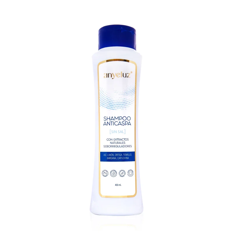 SHAMPOO ANYELUZ ANTICASPA X400ML