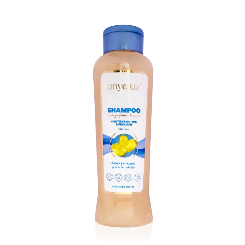 SHAMPOO ANYELUZ GUSANO DE SEDA X500ML