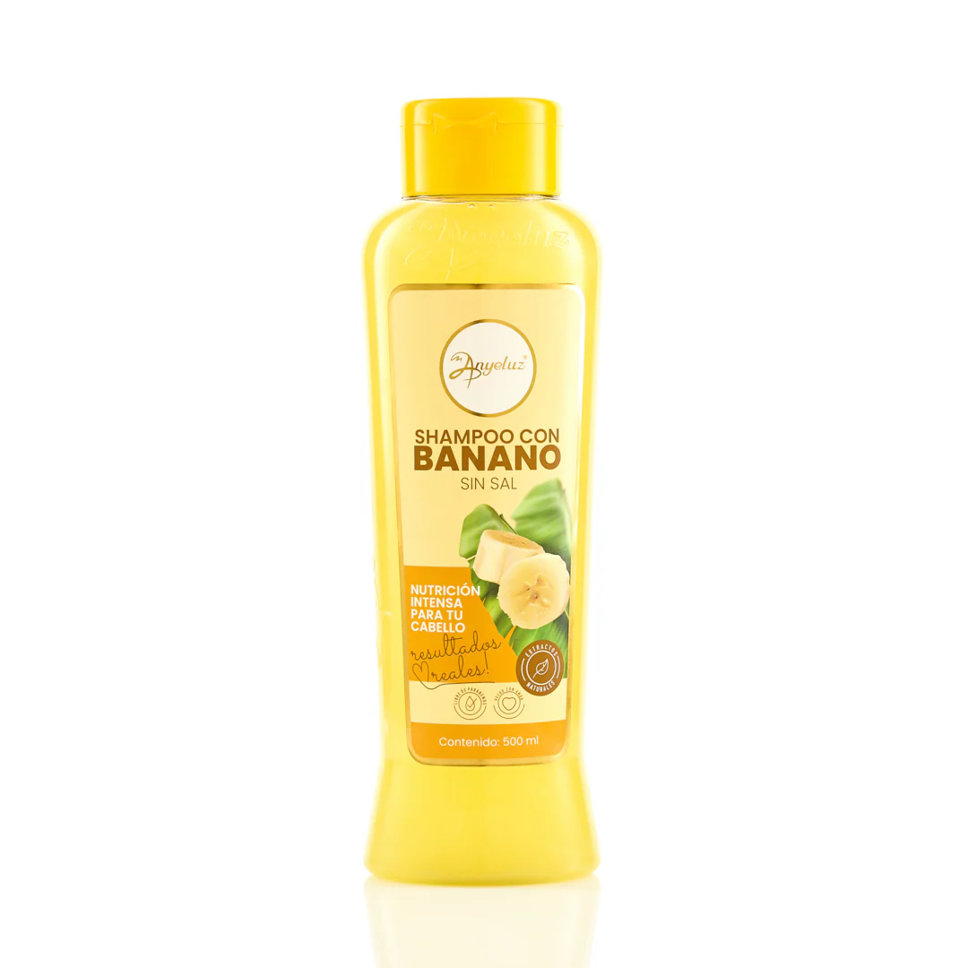 SHAMPOO ANYELUZ BANANO X500ML
