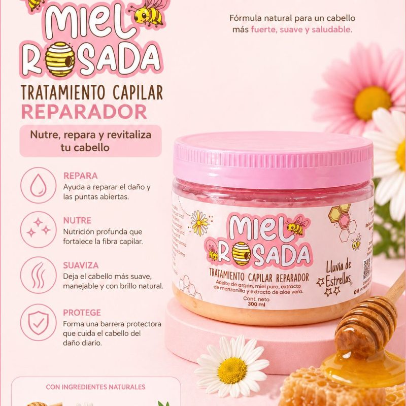 TRATAMIENTO MIEL ROSADA LLUVIA DE ESTRELLAS X300ML