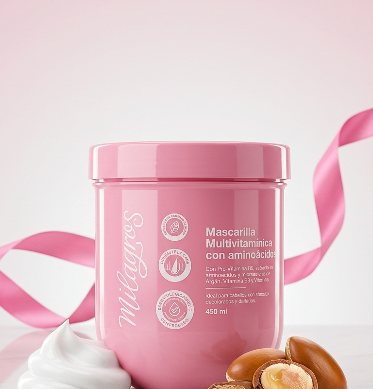 MASCARILLA MULTIVITAMINICA CON AMINOACIDOS