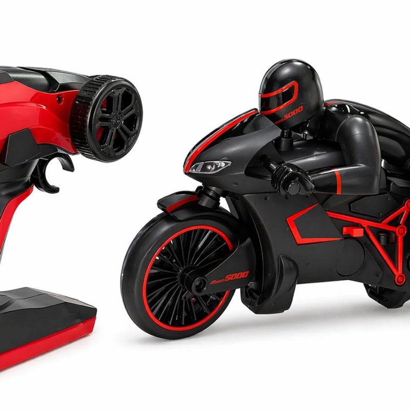 MOTO A CONTROL REMOTO ROJA