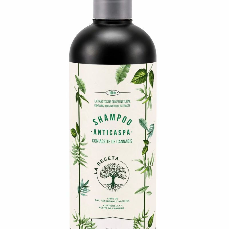 SHAMPOO ANTICASPA LA RECETA X500ML
