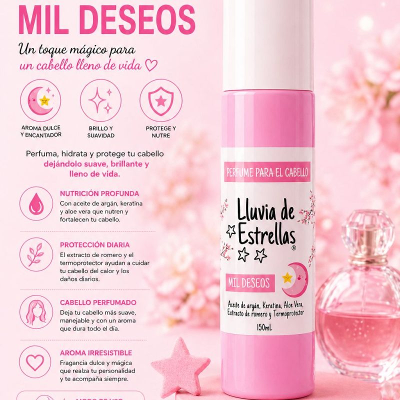 SPLASH MIL DESEOS LLUVIA DE ESTRELLAS X150ML