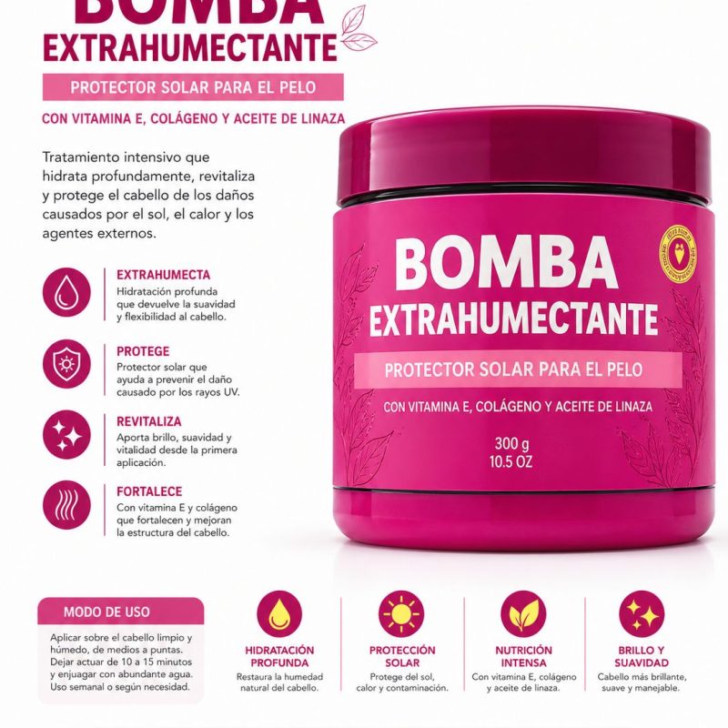BOMBA EXTRAHUMECTANTE FRUTO SALVAJE X300ML