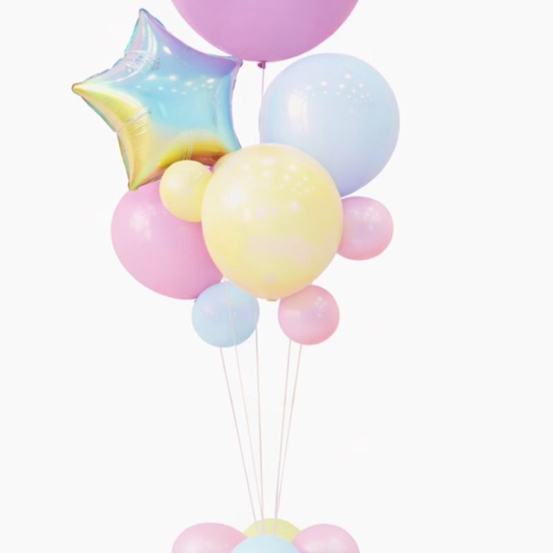 GLOBO CON BASE FELIZ CUMPLEAÑOS