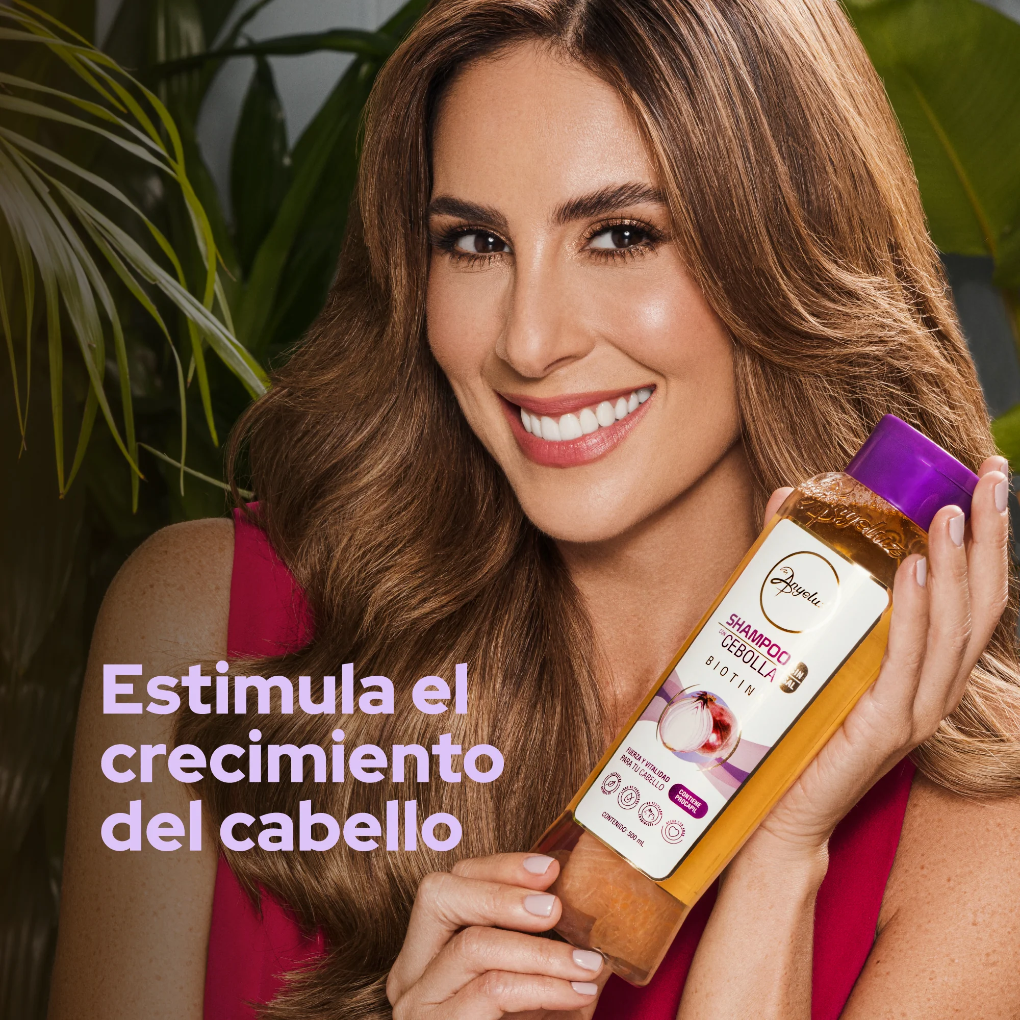 SHAMPOO CEBOLLA ANYELUZ X500ML - Imagen 3