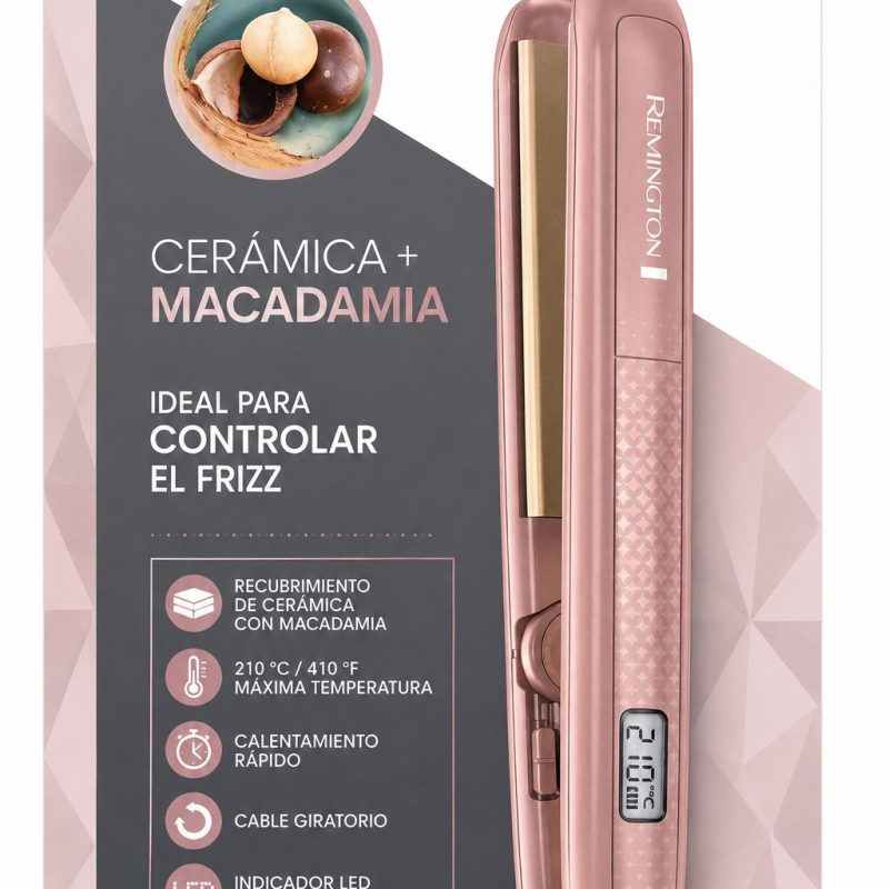PLANCHA REMINGTON MACADAMIA