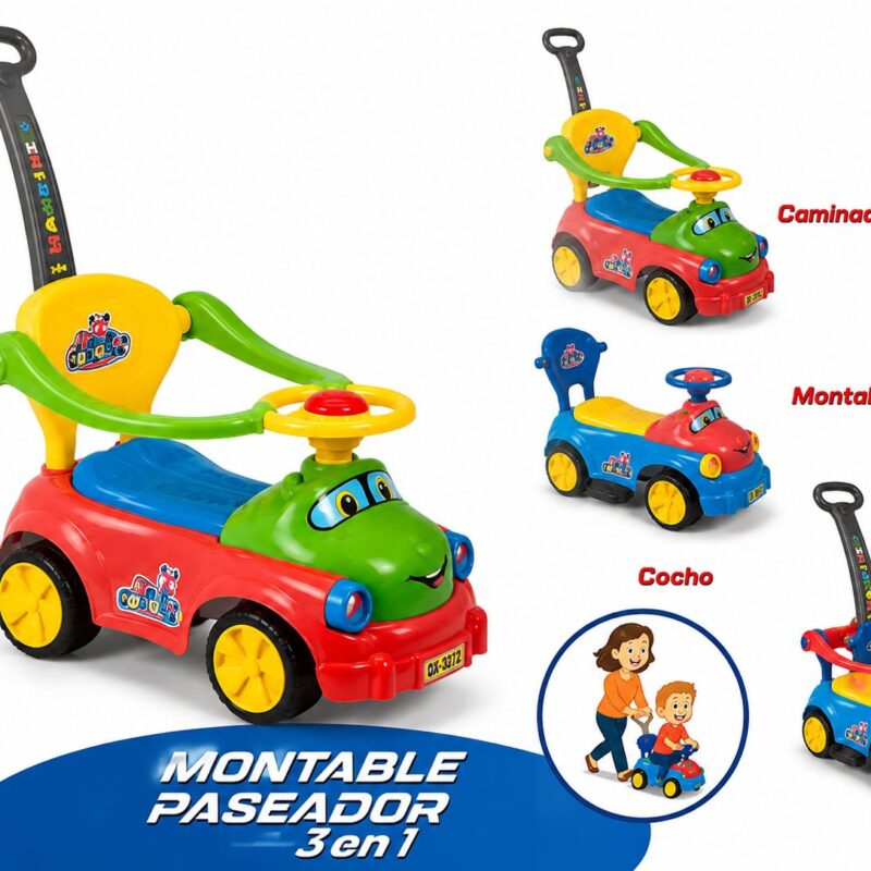 CARRO PASEADOR OJITOS NIÑO