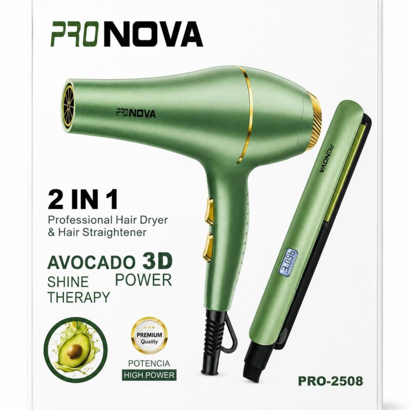 PLANCHA + SECADOR PRONOVA