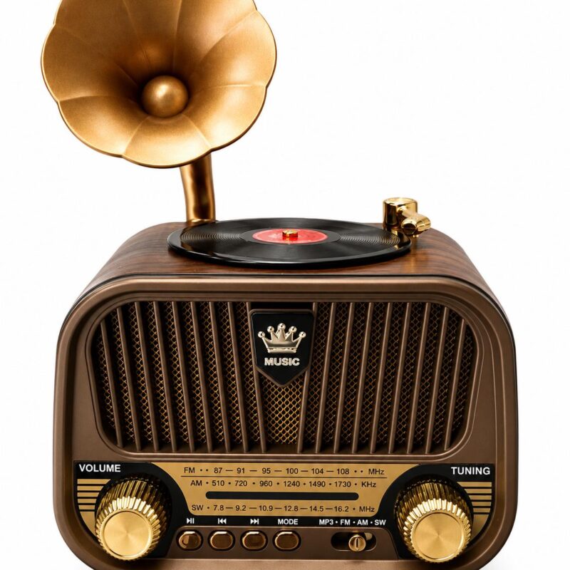 RADIO AM Y FM ESTILO CLASICO