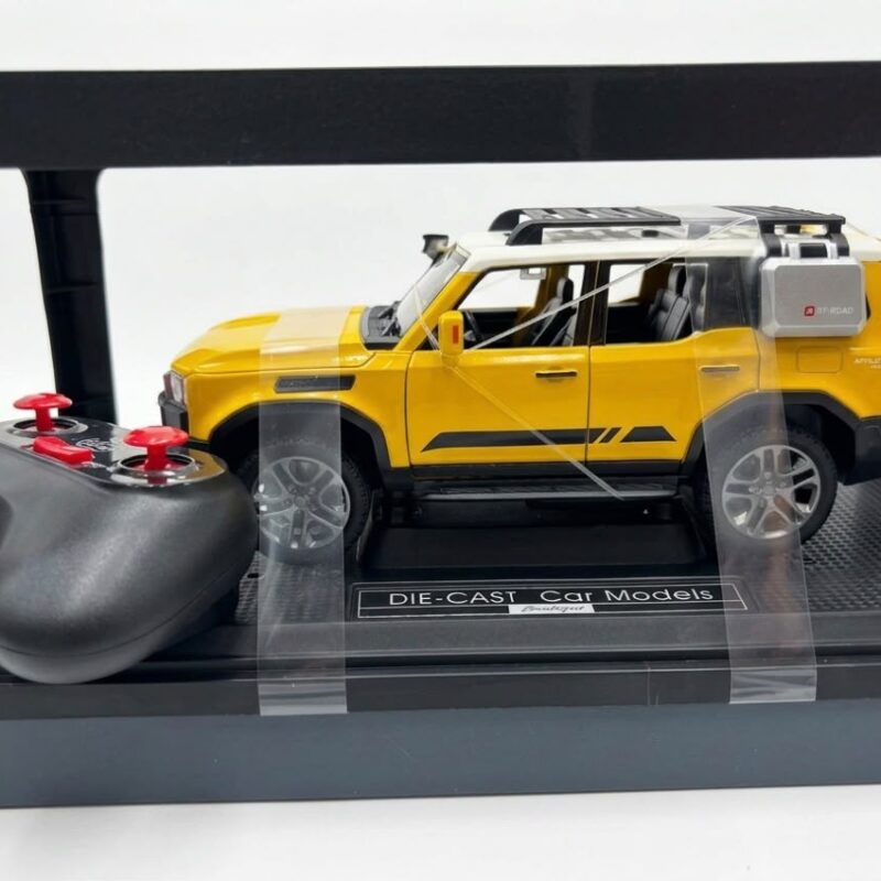 CARRO METALICO A CONTROL REMOTO